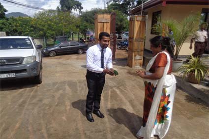 Welcome Ceremony for New Divisional Secretary 
