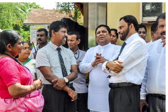 නව සිව් මහල් ගොඩනැගිල්ල විවෘත කිරීම